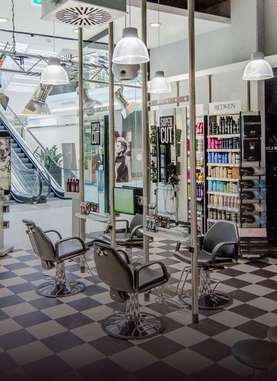 Trendiger Friseur